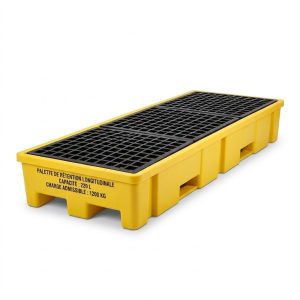 Palette de rétention longitudinale